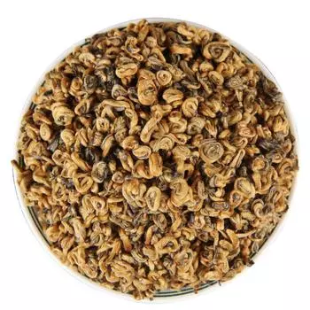 Чай Юньнань Золотой Дяньхун Балк 2023 года Фэнцин Дянь Хун Хуан Цзинь Ло рассыпной 250g/8.8oz