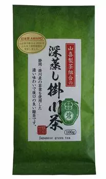 Чай Juroen Yamaki Seicha Association Deep Steamed Kakegawa Tea Aoi 100 г x 3 пакетика Листовой