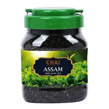 Чай Karma Kettle Chai Country Assam Premium Black Tea, длиннолистовой чай - банка 200 г