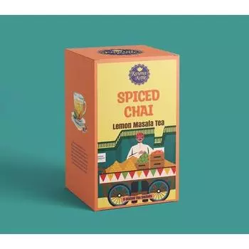 Чай Karma Kettle Lemon Masala Premix Instant Tea3