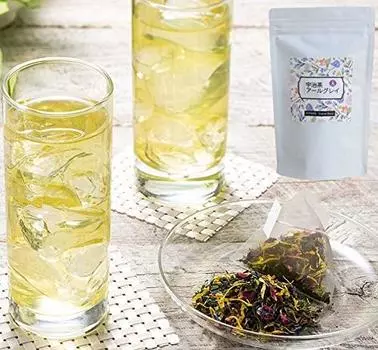 Чай Киёсэн Киото Часё Удзи Эрл Грей Сенча Зеленый чай в пакетиках Чай в тетрапакетах Ароматизированный зеленый чай Эрл Грей Заказать Освежающий сувенир в виде лепестка бергамота (10