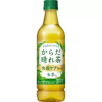 Чай Kirin Namacha Karada Sunny Tea 525 мл 24 бутылки Зеленый чай Плазма Молочнокислые бактерии Иммунная защита Молочнокислые бактерии Еда с функциональными заявлениями