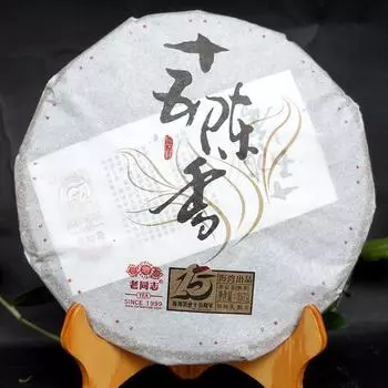 Чай LaoTongZhi 2014 15-летие спелый пуэр пятнадцать Чен Сян Шу Пуэр 357г 357g