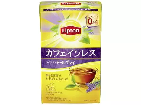 Чай Lipton Tea без кофеина Лаванда Эрл Грей 20 пакетиков x 6 пакетиков