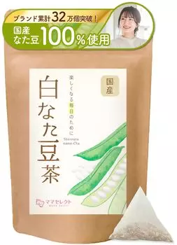 Чай Mama Select Domestic Natamame Tea в пакетиках 3 г x 30 пакетиков Полезный чай Natamame Tea [Официальный] Без кофеина