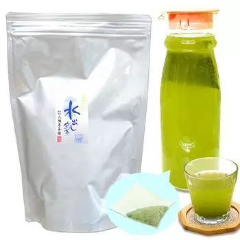 Чай матча холодного заваривания Сенча в пакетиках 10 г x 40 шт. Яватая Чахо Японский напиток Холодный чай Зеленый чай Холодное заваривание Горячая вода Большая емкость Коммерческое использование (40P)