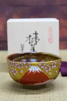 Чай матча Кутани матча Конун Сакурафудзи чай матча Японский, сделанный в Японии чаша, керамика, набор, посуда, миска, бренд, миска, столовые приборы,