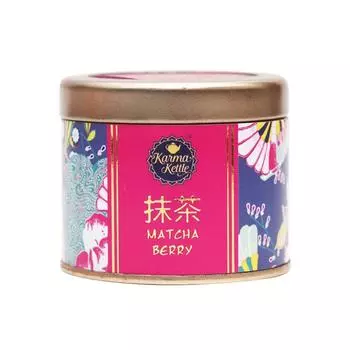 Чай Матча с ягодами (50 г), Matcha Berry, Karma Kettle
