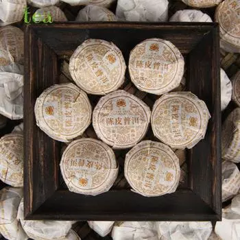 Чай Мужи Пуэр Чай Ченпи Сяотуо Чай Синьхуэй Чэньпи+Юньнань Чай Пуэр Чай Сяотуо Чай для зрелых людей Ганпу