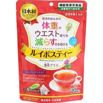Чай Nihon Yakken Rooibos Kuzu Hana Plus 20 пакетиков Diet Функциональные продукты Диета 1 set
