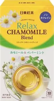 Чай Nitto Tea Aroma House Relax Ромашка 10 пакетиков x 6 упаковок