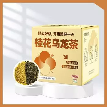 Чай Османтус Улун с ручным подарком Hi Tea Enterprise Group Покупка ароматизированного чая 1 bag (2.5g * 12 bags)