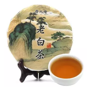 Чай Пейзаж Китайский Белый Чай Старый Бай Ча Чайный Листовой Торт 350г NOS
