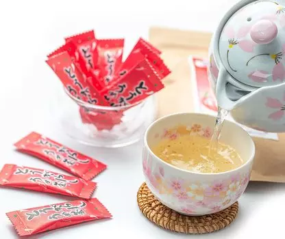 Чай Plum Plum Chili Pepper Plum 50 г x 25 маленькая порция Chili Plum Chili Plum Healthy Midyear Small Gift Seafood, Kombucha, (2г пакеты) [Вставить, ввести]