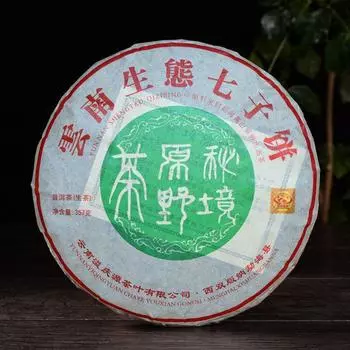 Чай Пу Эр Long Feng Cheng Xiang пятилетней выдержки TuLin 2012 г., 357г