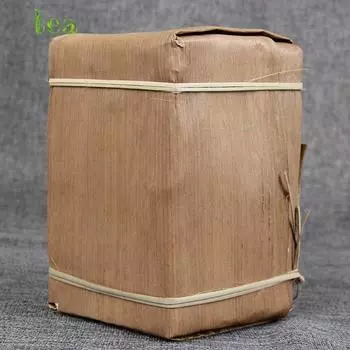 Чай Пуэр 2007 года, чай Чэньсян, Мэнхай Цзао Сян, кирпичный чай Пуэр, выдержанный чай, 1 кг, ракушка из побегов бамбука, кирпичный чай 1kg