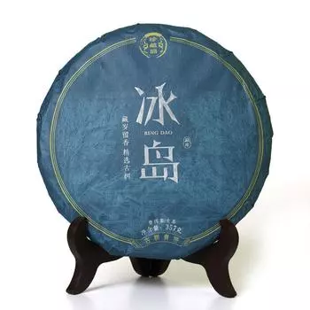 Чай Пуэр 357г 2022 года Mengku Bingdao Yunnan Пуэр Пуэр Пуэр Чайный торт сырой