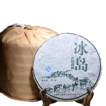 Чай Пуэр 357г Чайный пирог Пуэр Исландский чайный пирог с древним деревом Полезный напиток