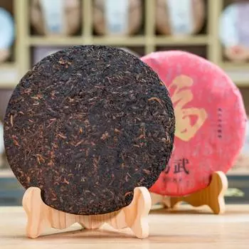 Чай пуэр Байфу Иу, выдержанный чай 357 г, производитель чайных блинов, прямые продажи выдержанного пуэра из старых деревьев провинции Юньнань 357g