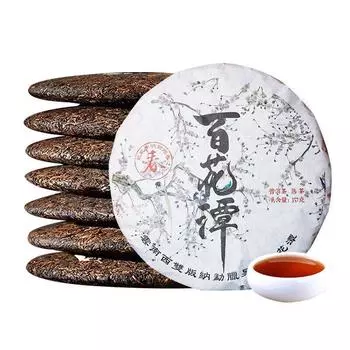 Чай Пуэр Байхуатан Спелый чай Юньнань Чай Seventh Son Cake 357г 357G