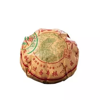 Чай Пуэр из древнего дерева Юньнань Сырой чай Чай с золотой дыней Дань Иу 500г 500g