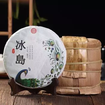 Чай пуэр из Юньнани, исландский чай пуэр, лепешка, чай пуэр из Юньнани, чай из древнего дерева, 357 г 357g