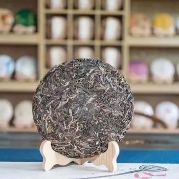 Чай пуэр из Юньнани, исландский чай пуэр, лепешка, чай пуэр из Юньнани, чай из древнего дерева, 357 г 357g