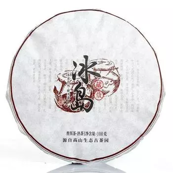 Чай пуэр из Юньнаня, исландский медовый рифмованный приготовленный пирог 2021 года, чай пуэр Big Tree 100 г