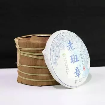 Чай пуэр из Юньнаня, старый, из древнего дерева Баньчжан, чистый материал, прессованный, 357 г, сырой чай пуэр, семь семян, блин 357g