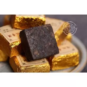 Чай пуэр Юньнань 500 г 2003 Маленький золотой кирпич Мини Туо квадратный кирпич