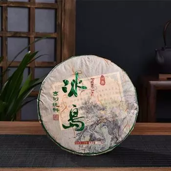 Чай Пуэр Юньнань Биндао Шэн 2018 года с каменным сахаром и ароматом сырой чай Пуэр 357г 357g