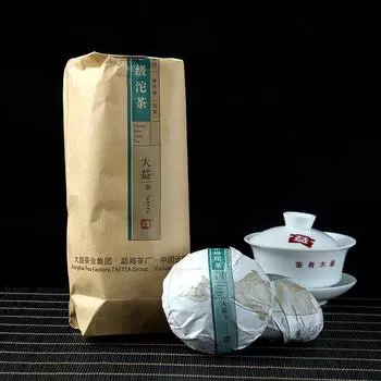 Чай Пуэр классический сырой TAETEA 2016 JIAJI TUOCHA Дайи Пуэр Пуэр Шен 500г 1601