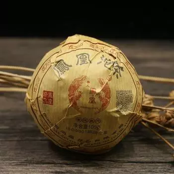 Чай Пуэр Liren Phoenix Tuocha Shu Puer 2019 года Здоровый спелый чай Пуэр 100г 100g