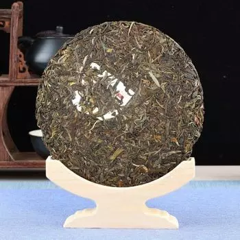 Чай Пуэр Мэнхай Сырой чай 357 г Чай Пуэр 2018 Юньнань Seven Zi Cake Чай Пуэр