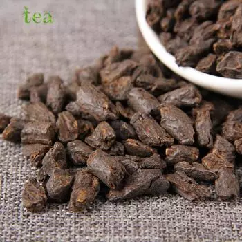 Чай Пуэр Мэнхай Жасминовый чай Ископаемый цветок жасмина аромат измельченного серебра сильный аромат зрелый чай оптом 500 г