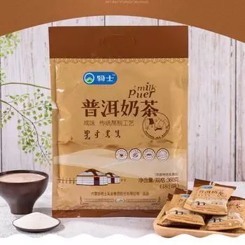 Чай пуэр соленый молочный «Рыцарь Внутренней Монголии» для заваривания 360 г