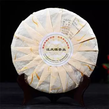 Чай Пуэр Спелый чай Черный чай Золотая игла Пуэр Чайный торт Seven Cakes Tea 357г