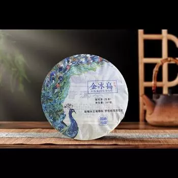 Чай Пуэр Сырой чай Golden Island Old Cottage Tea Чай с медовым ароматом 357г/12,59г