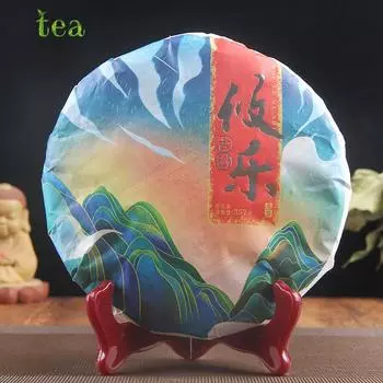 Чай Пуэр, сырой чайный блин, шесть древних главных чайных гор, гора Юлэ, древние деревья, чистые ингредиенты, чай Пуэр 357 г, сырой чай из зерен