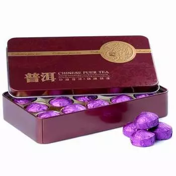 Чай Пуэр Жасмин Мини Туоча Спелый, Нежная Коробка 2021/2022, 75г