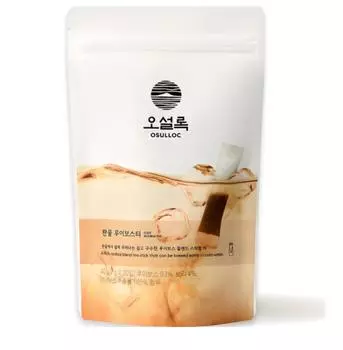 Чай ройбуш холодного заваривания OSULLOC (20 сумок) – Премиальный травяной чай без кофеина для освежающего увлажнения 1 box (20 Bags)