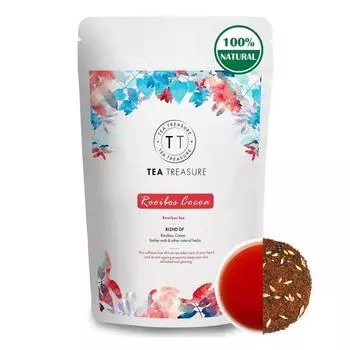 Чай Ройбуш с Какао (100 г), Rooibos Cocoa Tea, Tea Treasure