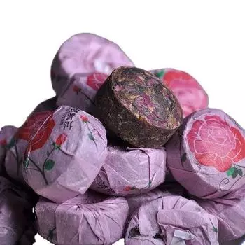 Чай Роза Туо Спелый чай Пуэр Юньнань Роза Мини Чай Туо Спелый чай Пуэр 500г/1,1 фунта