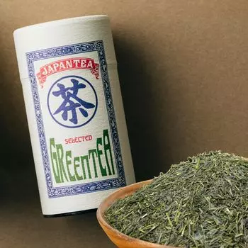 Чай с характером орхидеи, чай улучшенный Ямэ, прозрачный футляр, JAPANTEA, мягкий, специальный, 200 г, зеленый чай, Ивасакиен Сэйча, японский Ямэ, большая емкость, чай орхидея