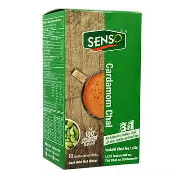 Чай с кардамоном 3 в 1 (10 палочек, 14 г), Чай с кардамоном 10 палочек 3 в 1 Senso