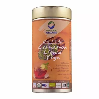 Чай с Корицей Жидкая йога (100 г), Cinnamon Liquid Yoga Tea, Organic Wellness