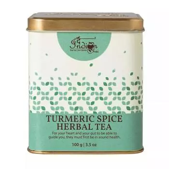 Чай с Куркумой и специями (100 г), Turmeric Spice Herbal Tea, Indian Chai