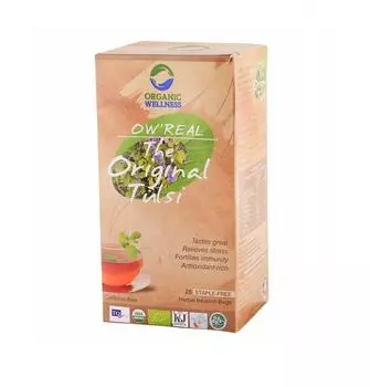 Чай с Тулси (25 пак, 1.55 г), The Original Tulsi Tea, Organic Wellness