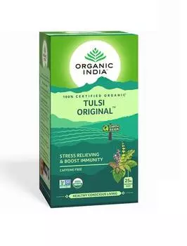 Чай с Тулси (25 пак, 1.74 г), Tulsi Original, Organic India