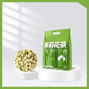 Чай с жасмином - новый крепкий ароматный холодный зеленый цветочный чай, 2 пакетика 120 g